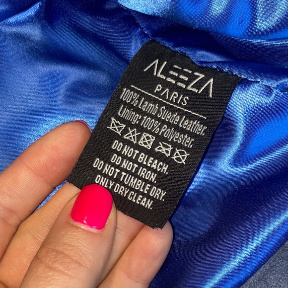 Aleeza Paris 100% Lamb Suede Leather - Picture 12 of 17